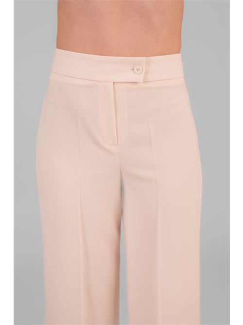 Pantalone in crepe Manuela Riva | PT 14/0813VANIGLIA